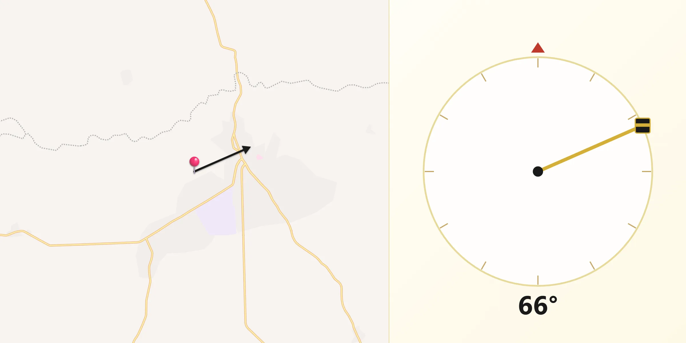 Alkibla daga Nkoranza North zuwa Makka