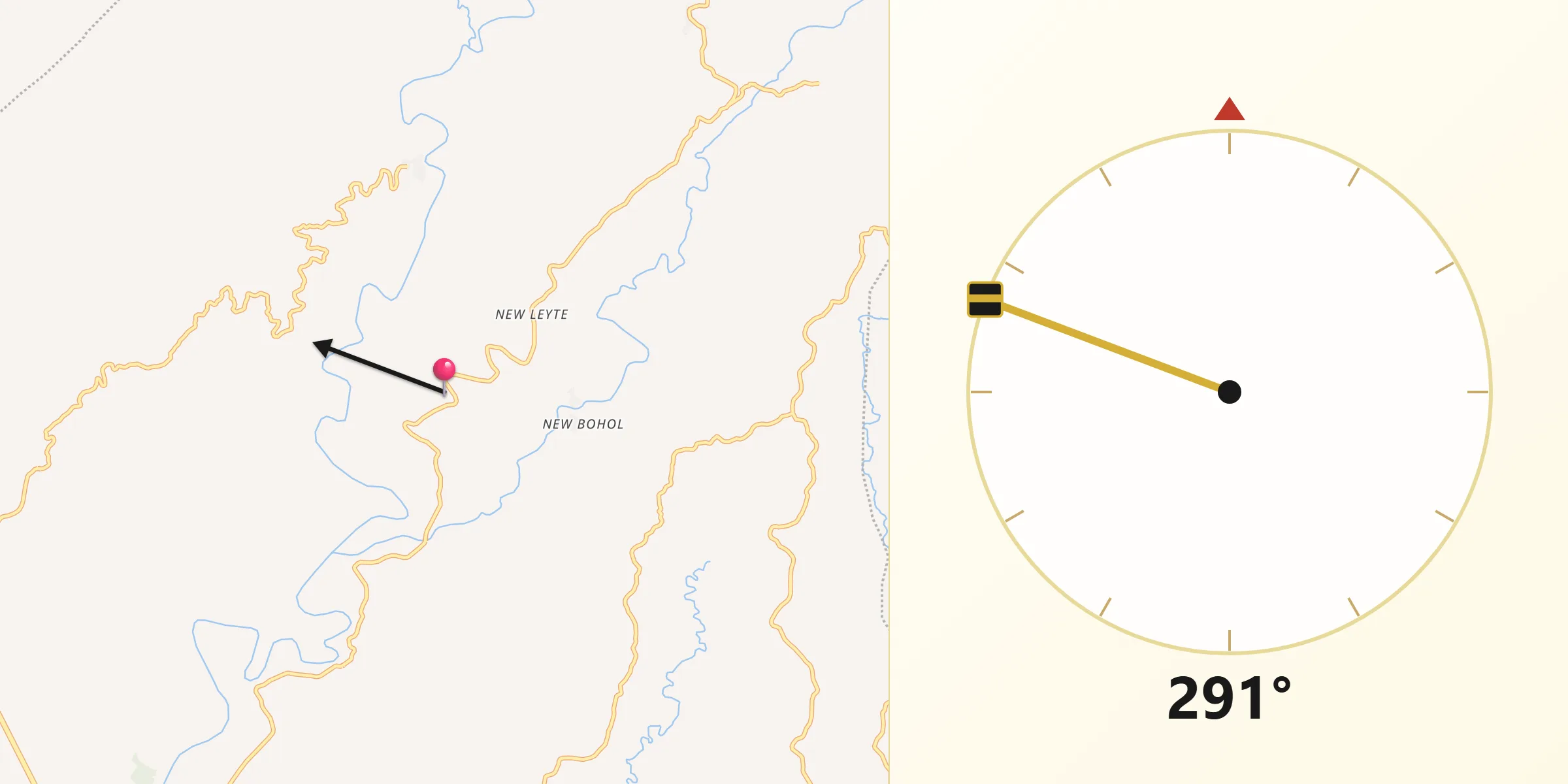 Qibla Direction from Bayugan