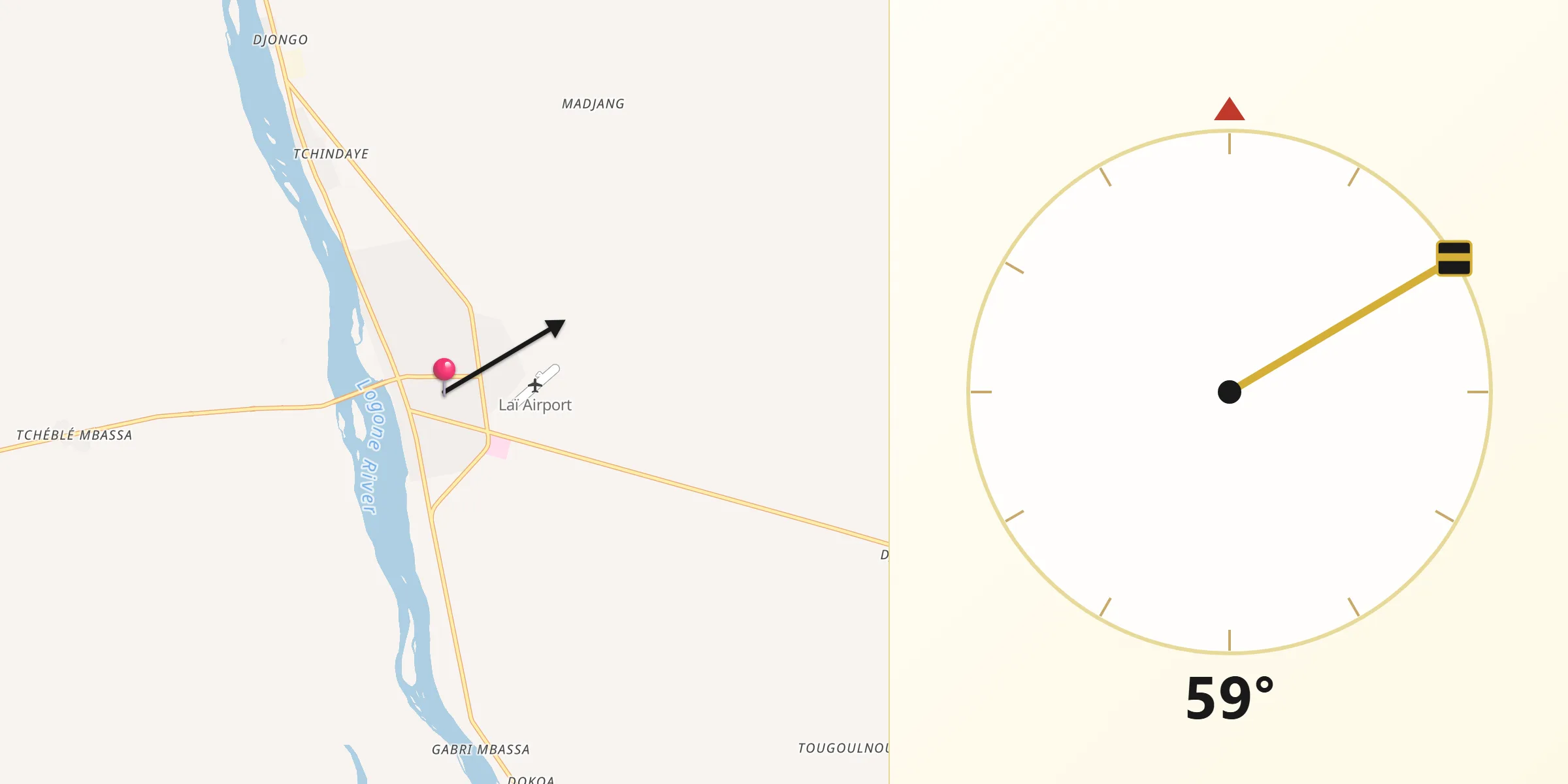 Alkibla daga Laï zuwa Makka